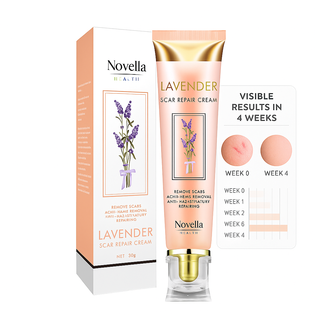 Novella™: Lavender Scar Repair Cream - Clinically Proven Formula