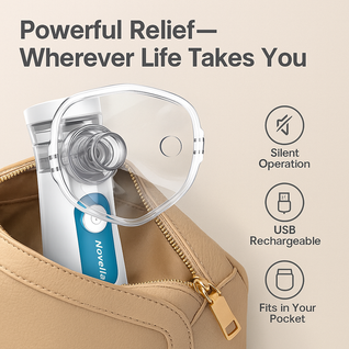 Novella Health™ - Portable & Silent Nebulizer (Medical-Grade)