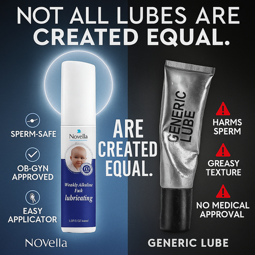 Novella Health™ Clinically Tested Fertility Lubricant