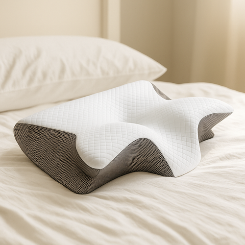 Novella™ 2 in 1 Ergonomic Contour Orthopedic Pillow for Neck Pain