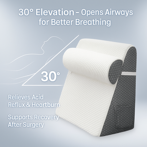 Novella™ Premium Medical-grade Triangle Pillow