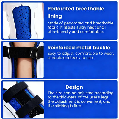 Novella™ Adjustable Premium Knee & Ankle Orthopedic Medical Brace