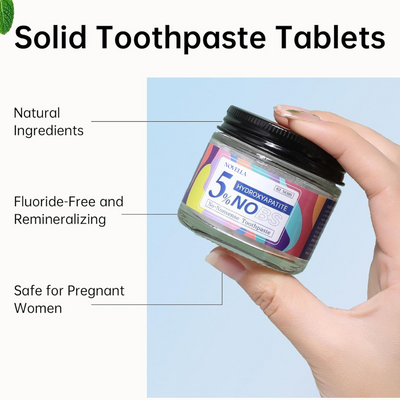 Novella™ 5% Nano-Hydroxyapatite Toothpaste Tablets (Whitening Formula)