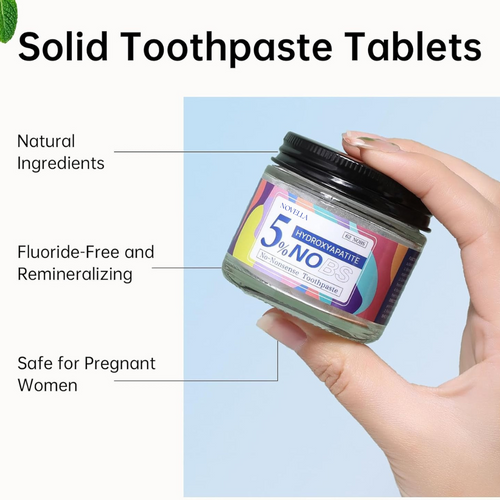 Novella™ 5% Nano-Hydroxyapatite Toothpaste Tablets (Whitening Formula)