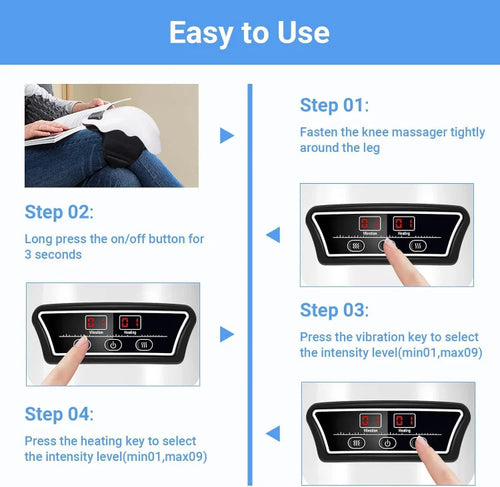 Novella™ Smart Knee Massager; Helps Reverse Knee Cartilage Damage