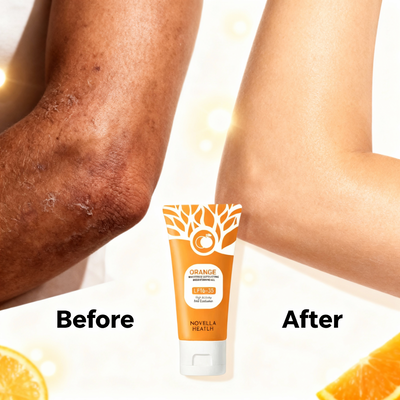 Novella™ Orange Whitening Exfoliating Brightening Gel