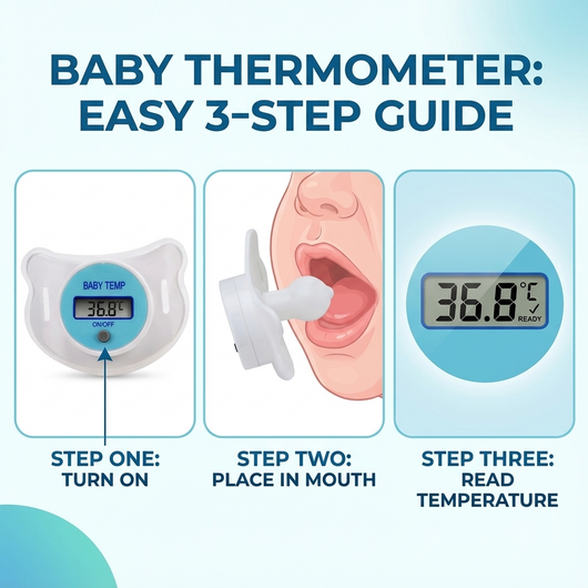 Novella™ Premium Digital Pacifier Thermometer