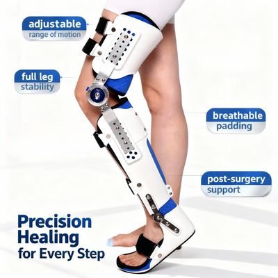 Novella™ Adjustable Premium Knee & Ankle Orthopedic Medical Brace