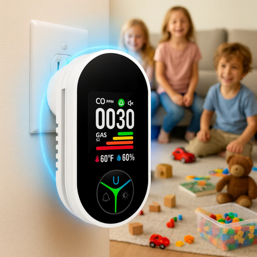 Premium Portable Gas & Carbon Monoxide Detector