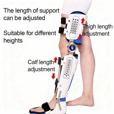 Novella™ Adjustable Premium Knee & Ankle Orthopedic Medical Brace