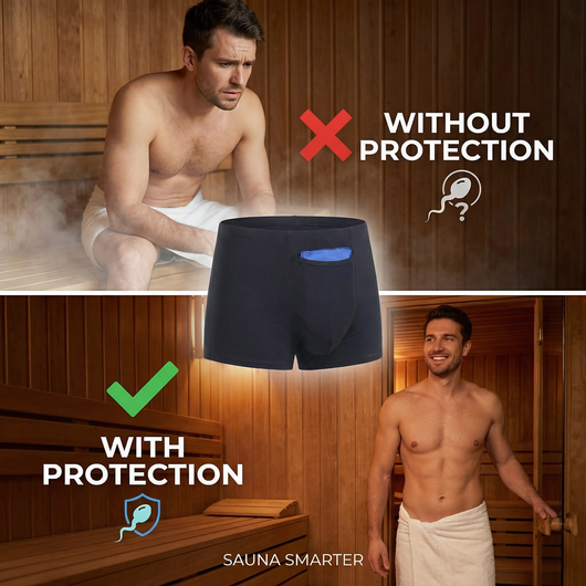 Sauna Fertility Protection Cooling Briefs