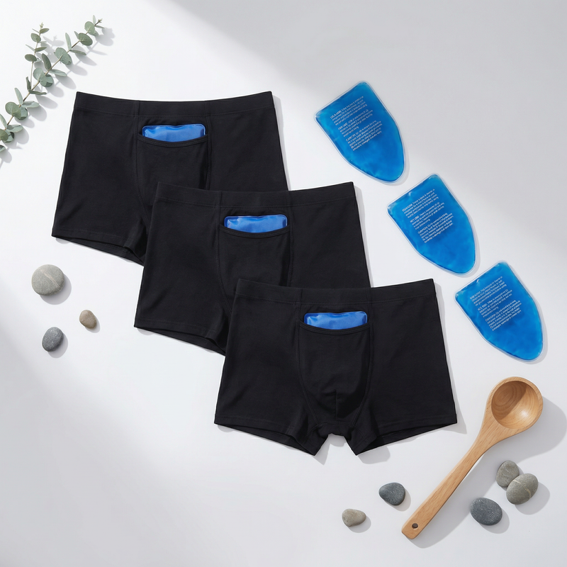 Sauna Fertility Protection Cooling Briefs
